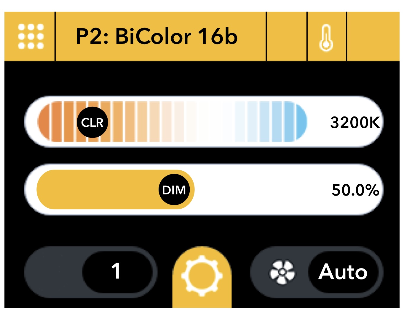 Manual Control Display